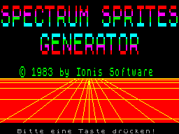 Spectrum Sprites Generator