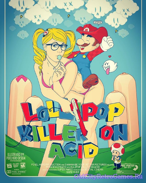 Lollipop killer on acid, mario