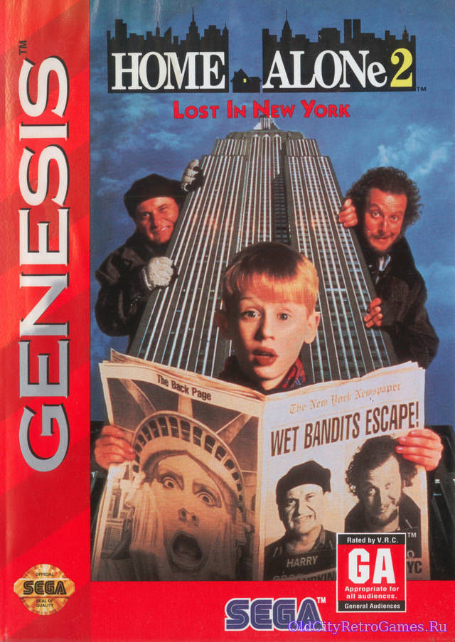 Home Alone 2 lost in New York, Sega Genesis