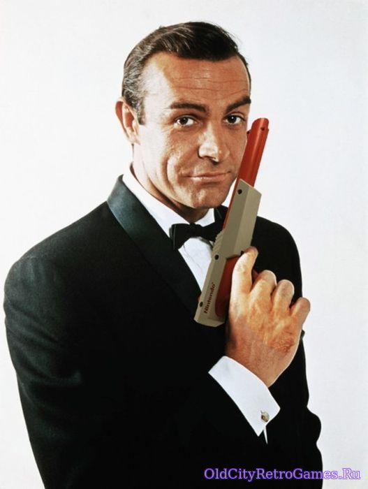 James Bond with Zapper Gun