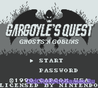 Gargoyle's Quest, Квест Гаргульи