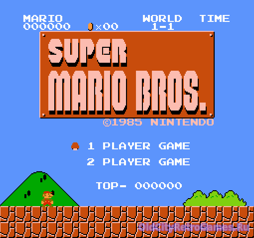 Фрагмент #3 из игры Super Mario Bros. / Супер Братья Марио