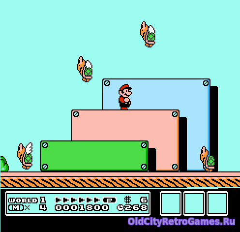 Фрагмент #2 из игры Super Mario Bros 3 / Супер братья Марио 3