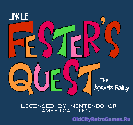 Фрагмент #4 из игры Fester's Quest / Приключения Фестера