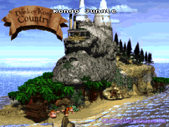 Фрагмент #5 из игры Donkey Kong Country / Страна Донки Конга