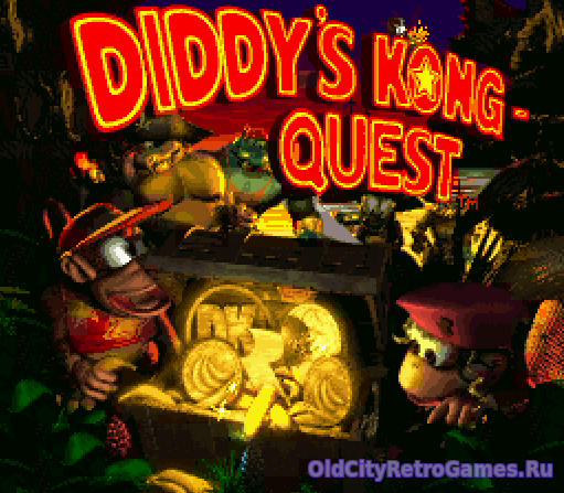 Фрагмент #1 из игры Donkey Kong Country 2 - Diddy's Kong Quest / Страна Донки Конга 2 - Приключение Дидди Конга