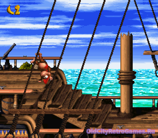 Фрагмент #2 из игры Donkey Kong Country 2 - Diddy's Kong Quest / Страна Донки Конга 2 - Приключение Дидди Конга