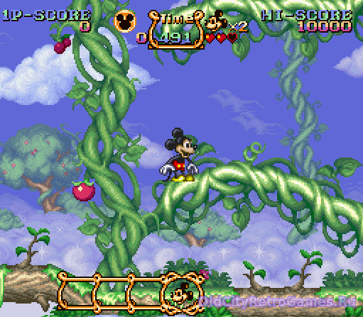 Фрагмент #1 из игры Magical Quest Starring Mickey Mouse, The / Магические Приключения Микки Мауса