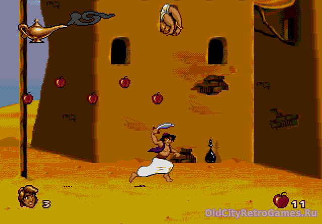 Фрагмент #2 из игры Aladdin (Disney's Aladdin) / Аладдин