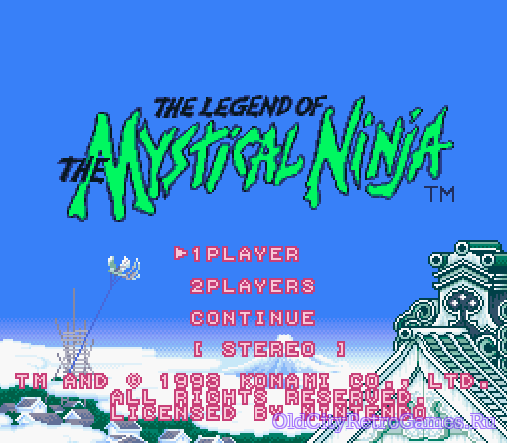 Фрагмент #4 из игры Legend of The Mystical Ninja, The / Легенда о Таинственном Ниндзя