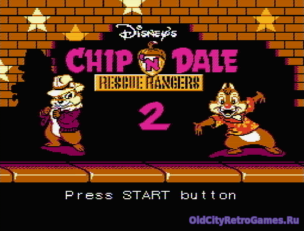 Фрагмент #3 из игры Chip 'n Dale Rescue Rangers 2 / Чип и Дейл Отважные Спасатели 2