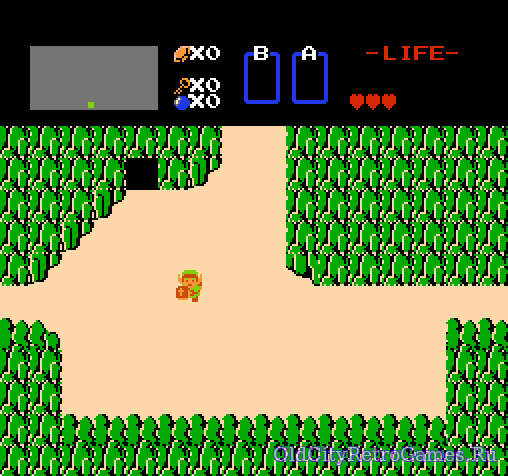 Фрагмент #1 из игры Zelda no Densetsu 1 - The Hyrule Fantasy / ゼルダの伝説