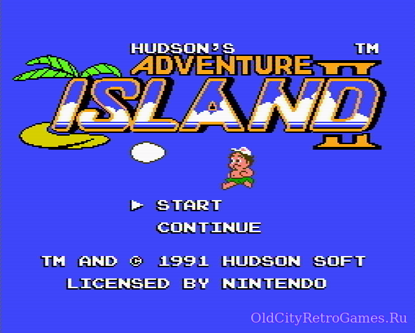 Фрагмент #8 из игры Adventure Island 2 / Приключения на Острове 2