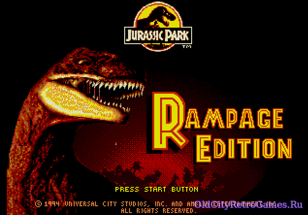 Фрагмент #6 из игры Jurassic Park. Rampage Edition / Парк Юрского Периода. Дикое Издание