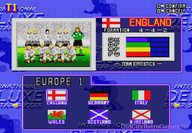 Фрагмент #4 из игры International Superstar Soccer Deluxe / Международный Супер Звездный Футбол