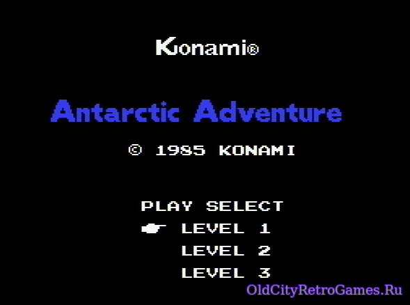 Фрагмент #3 из игры Antarctic Adventure / Антарктическое Приключение