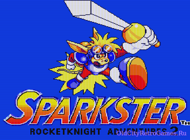 Фрагмент #5 из игры Sparkster - Rocket Knight Adventures 2 / Спаркстер - Приключения Ракетного Рыцаря 2