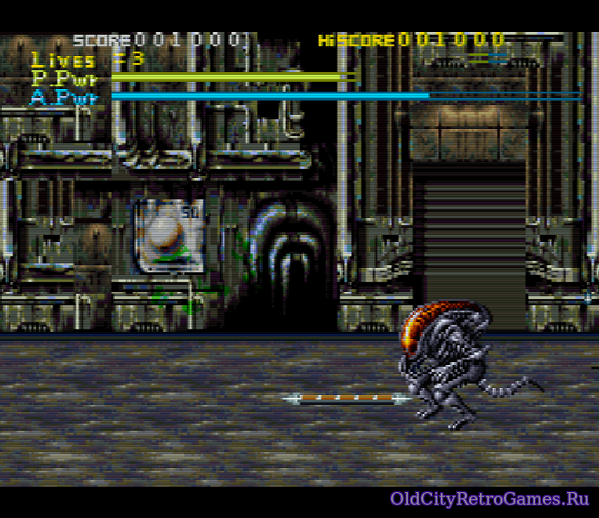 Фрагмент #2 из игры Alien vs. Predator / Чужой против Хищника