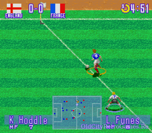 Фрагмент #1 из игры International Superstar Soccer Deluxe / Международный Супер Звездный Футбол