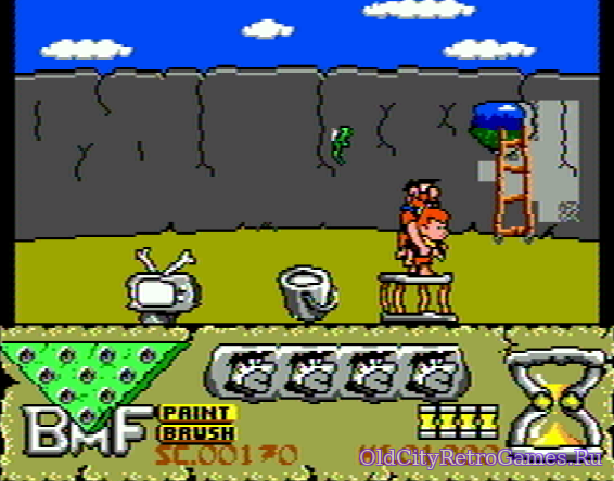 Фрагмент #2 из игры Flintstones the / Флинтстоуны