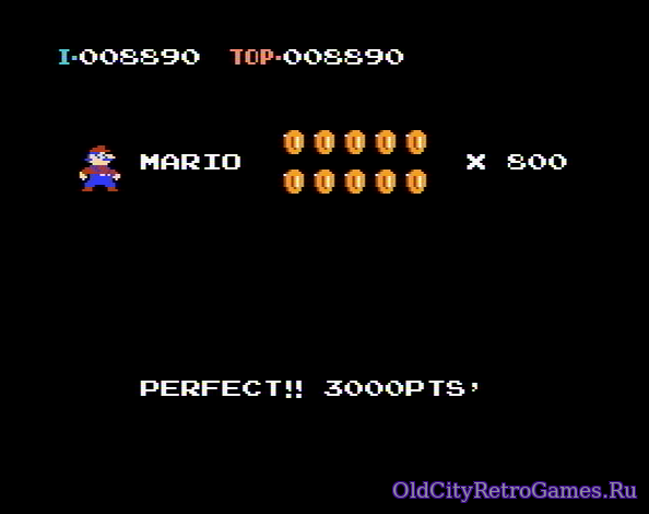 Фрагмент #4 из игры Mario Bros / Братья Марио