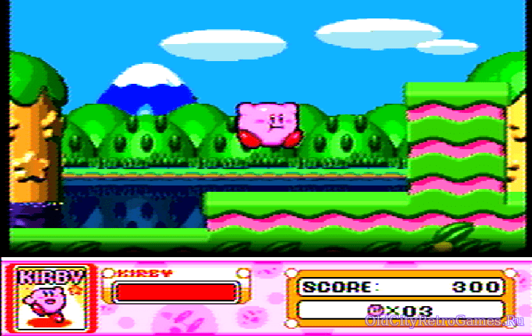 Фрагмент #1 из игры Kirby Super Star / Кирби Супер Звезда