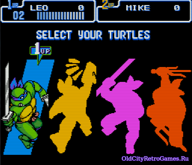 Фрагмент #2 из игры Teenage Mutant Ninja Turtles 4 Turtles in Time / Черепашки Ниндзя 4 Черепашки во Времени