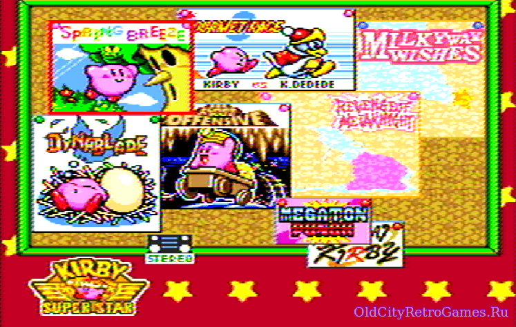 Фрагмент #8 из игры Kirby Super Star / Кирби Супер Звезда