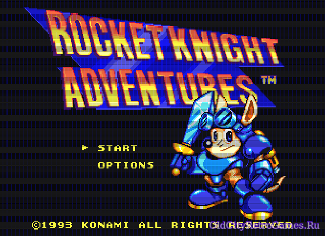 Фрагмент #6 из игры Rocket Knight Adventures / Приключения Ракетного Рыцаря