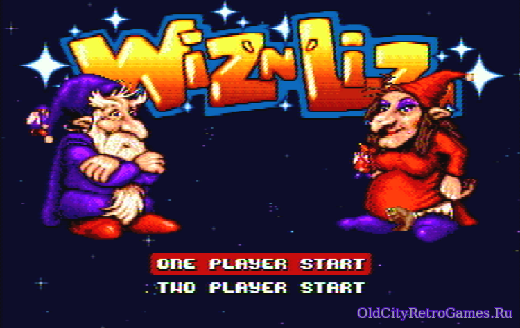 Фрагмент #8 из игры Wiz 'n' Liz - The Frantic Wabbit Wescue / Виз и Лиз: Спасение Вроликов