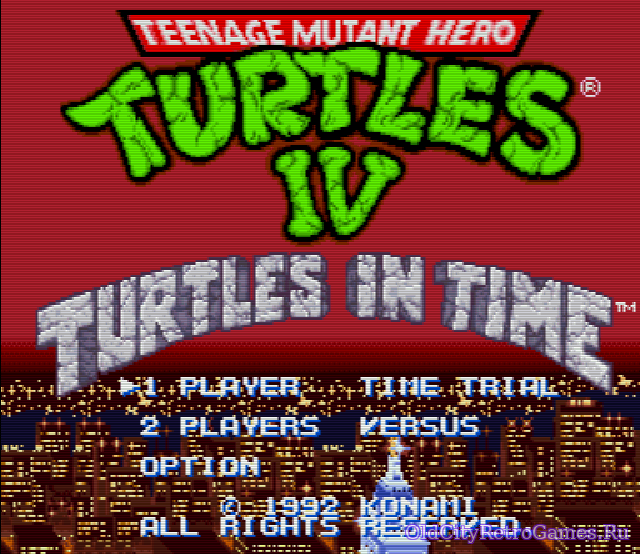 Фрагмент #9 из игры Teenage Mutant Ninja Turtles 4 Turtles in Time / Черепашки Ниндзя 4 Черепашки во Времени