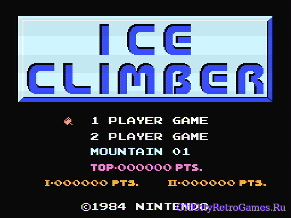 Фрагмент #3 из игры Ice Climber / Альпинист Льдов