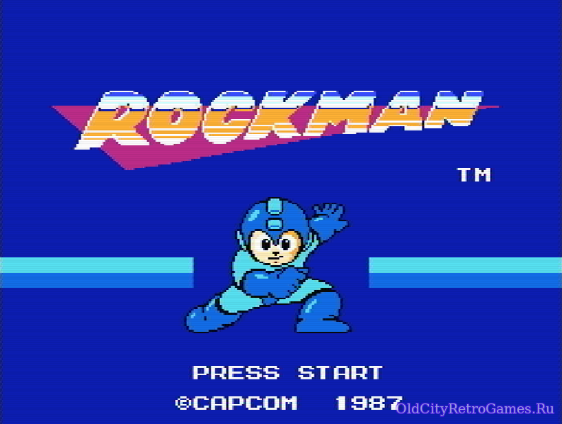 Фрагмент #3 из игры Rockman / ロックマン