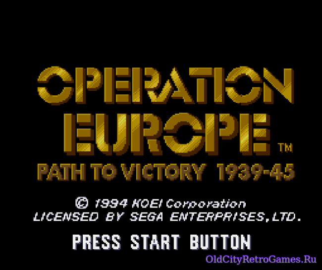 Фрагмент #4 из игры Operation Europe - Path to Victory 1939-1945 / Операция Европа - Путь к Победе 1939-1945