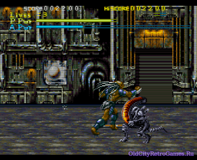 Фрагмент #1 из игры Alien vs. Predator / Чужой против Хищника