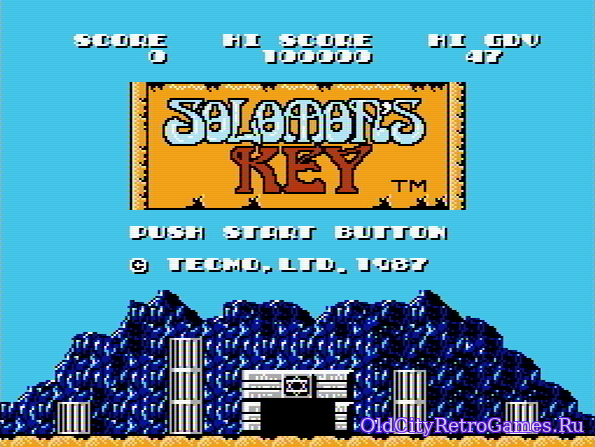 Фрагмент #8 из игры Solomon's Key / Ключ Соломона
