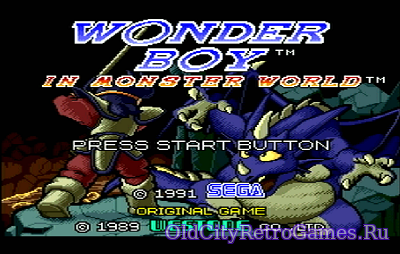 Фрагмент #4 из игры Wonder Boy in Monster World / Вондер Бой в Мире Монстра