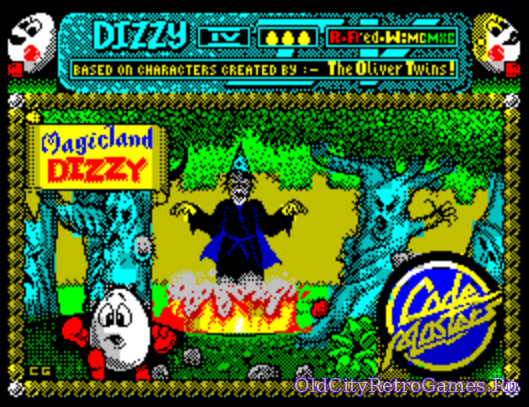 Фрагмент #2 из игры Dizzy IV - Magicland Dizzy / Диззи 4 (Волшебная Земля Диззи)