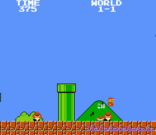 Фрагмент #1 из игры Super Mario Maker / Супер Марио Мейкер.