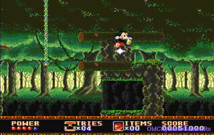 Фрагмент #1 из игры Castle of Illusion Starring Mickey Mouse / Замок Иллюзий: в главной роли Микки Маус