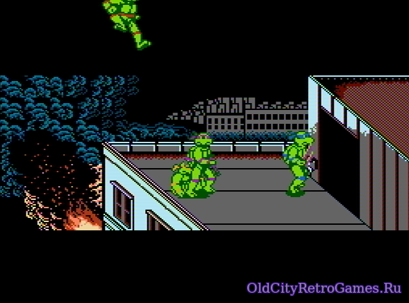 Фрагмент #3 из игры Teenage Mutant Ninja Turtles 2 The Arcade Game / Черепашки Ниндзя 2 Аркадная Игра