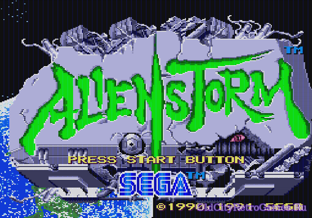 Фрагмент #5 из игры Alien Storm / Штурм (Нашествие) Чужих