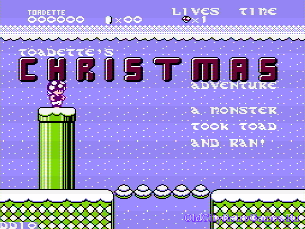 Фрагмент #2 из игры Toadette’s Christmas Adventure / Рождественское Приключение Тоадетты.