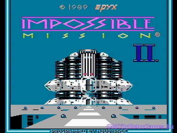 Фрагмент #3 из игры Impossible Mission II / Невыполнимое Задание 2