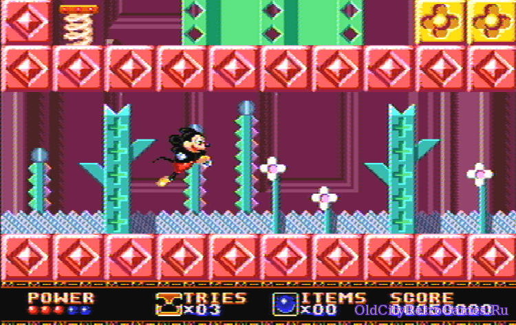 Фрагмент #2 из игры Castle of Illusion Starring Mickey Mouse / Замок Иллюзий: в главной роли Микки Маус