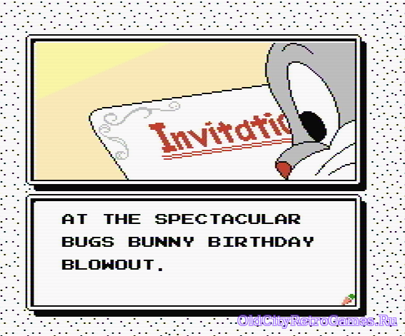 Фрагмент #2 из игры Bugs Bunny Birthday Blowout, The / Взрывной День Рождения Багза Банни