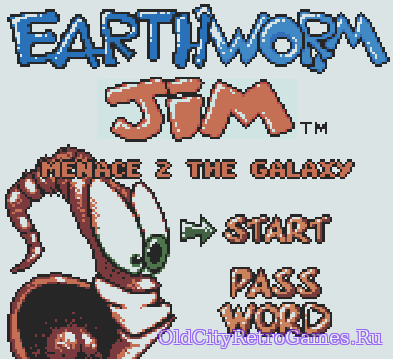 Фрагмент #3 из игры Earthworm Jim - Menace 2 the Galaxy / Червяк Джим - Гроза Галактики