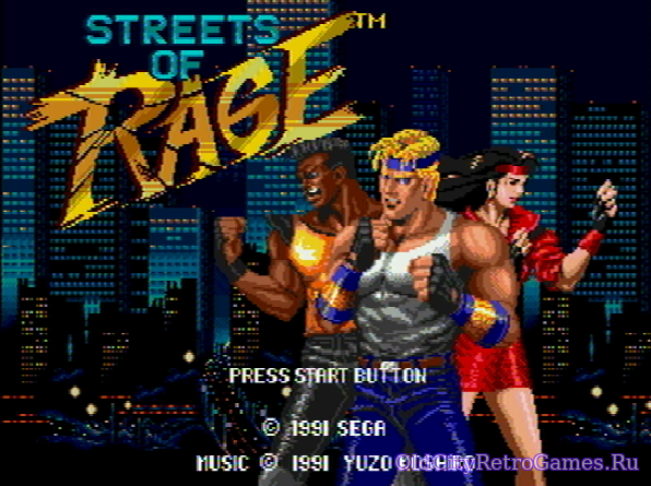 Фрагмент #5 из игры Streets of Rage / Улицы Ярости