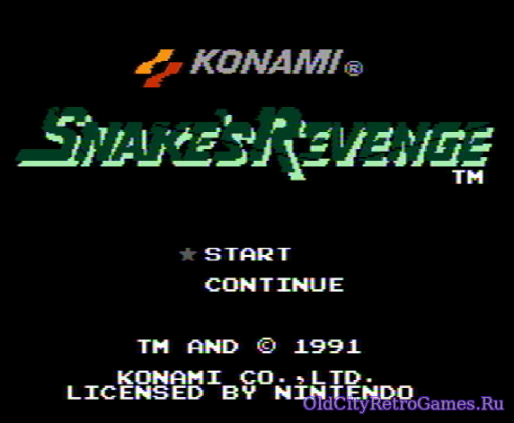 Фрагмент #3 из игры Snake's Revenge (Metal Gear 2) / Месть Снейка