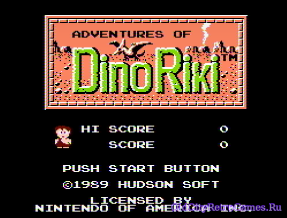 Фрагмент #3 из игры Adventures of Dino Riki 'the / Приключения Дино Рики